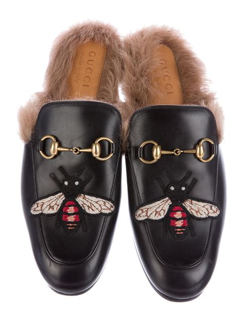 furry gucci slippers|Gucci slippers diamond.